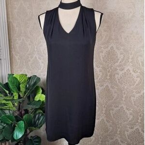 WHBM Black Sleeveless Dress